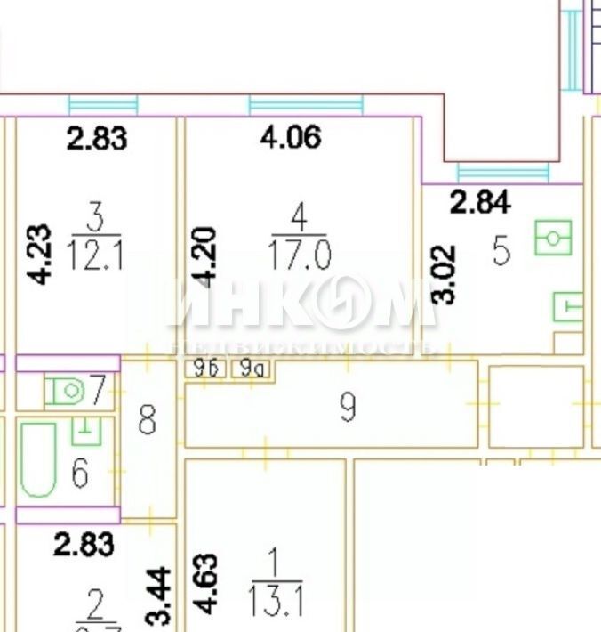 комната г Москва метро Щелковская ул Главная 27 фото 18