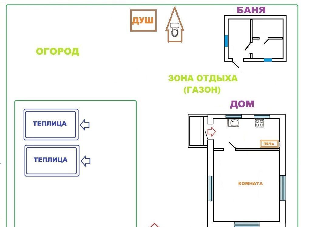 дом г Омск р-н Центральный снт Ивушка аллея 4-я фото 36