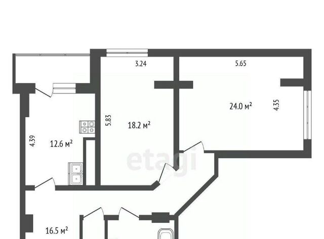 квартира р-н Красноперекопский дом 69к/2 фото