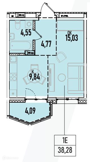 квартира г Иркутск ул Донская 5а Иркутск городской округ фото 1