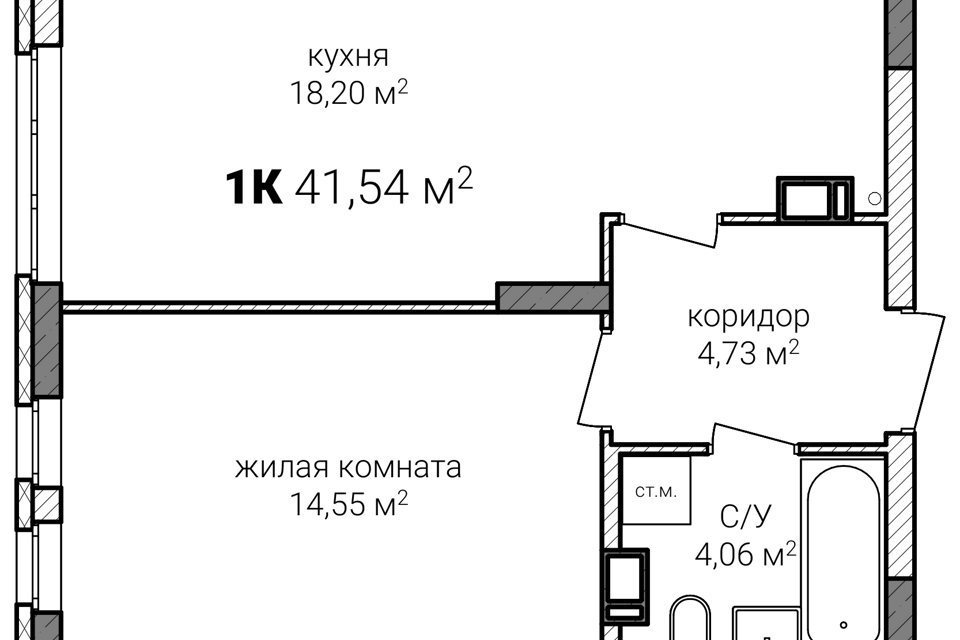 квартира г Нижний Новгород Нижний Новгород городской округ, ЖК Сахарный дол фото 1