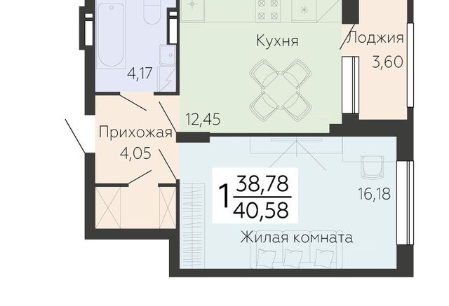 квартира пр-кт Ленинский 108 городской округ Воронеж фото