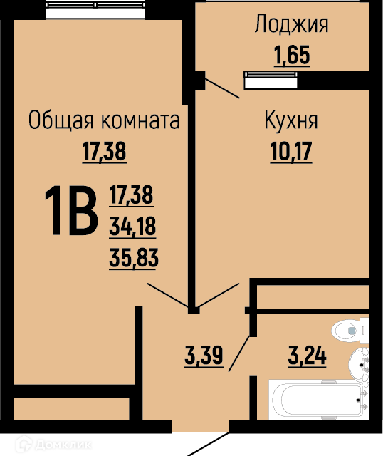 квартира г Краснодар муниципальное образование Краснодар, жилой комплекс Славянка фото 1