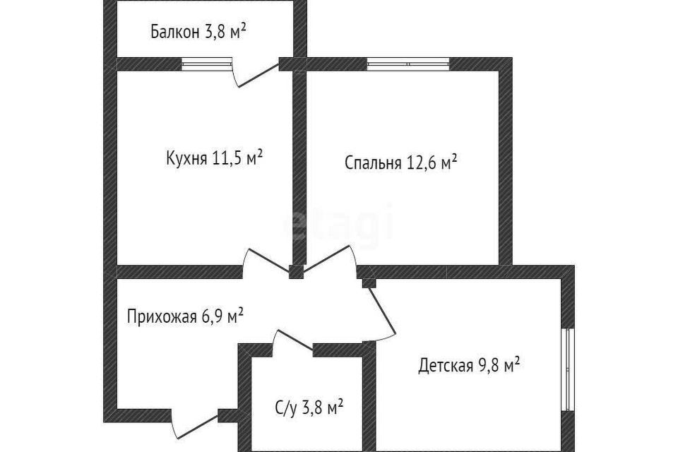 квартира г Краснодар ул им. Даниила Смоляна 71/3 Краснодар городской округ фото 1