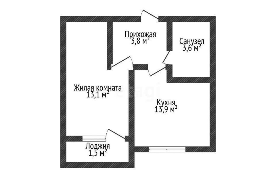 квартира г Краснодар ул 3-я Трудовая 1 муниципальное образование Краснодар фото 1