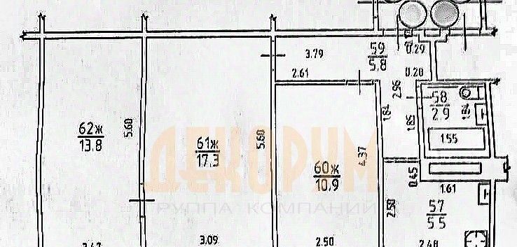 квартира г Калининград р-н Центральный ул Каштановая аллея 168 фото 2