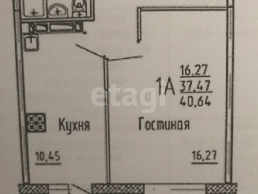 квартира г Набережные Челны пр-кт Яшьлек 12в городской округ Набережные Челны, 64-й комплекс фото 10