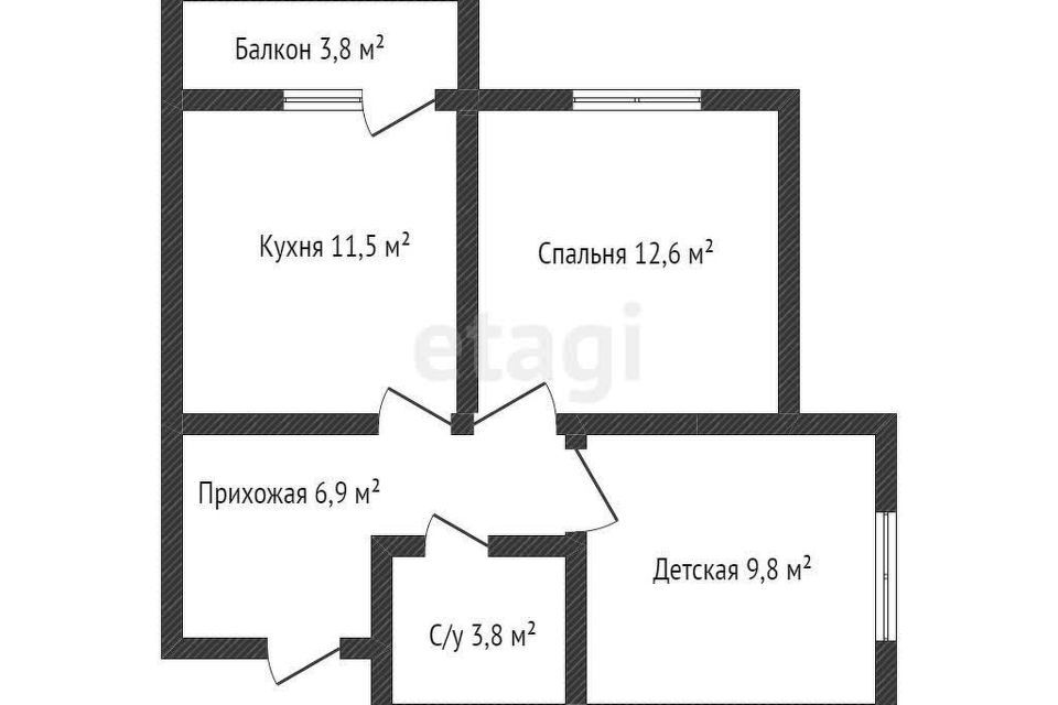 квартира г Краснодар ул им. Даниила Смоляна 71/3 Краснодар городской округ фото 10