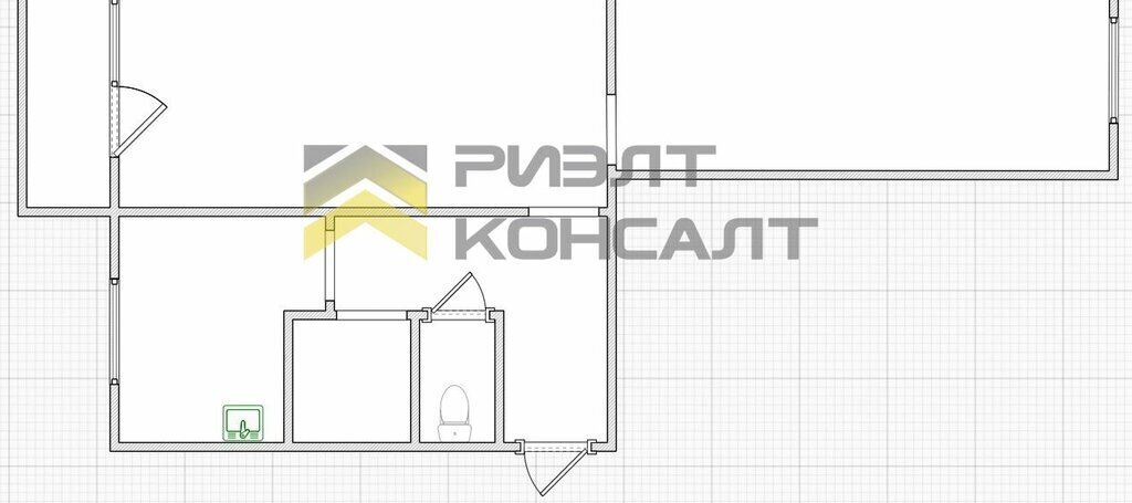 квартира г Омск Городок Нефтяников ул 50 лет Профсоюзов 130 фото 12