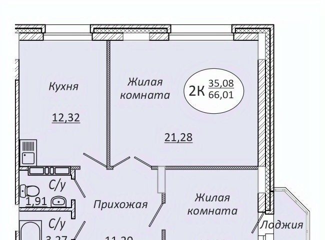 квартира г Новосибирск Золотая Нива ул 2-я Воинская 51 фото 1