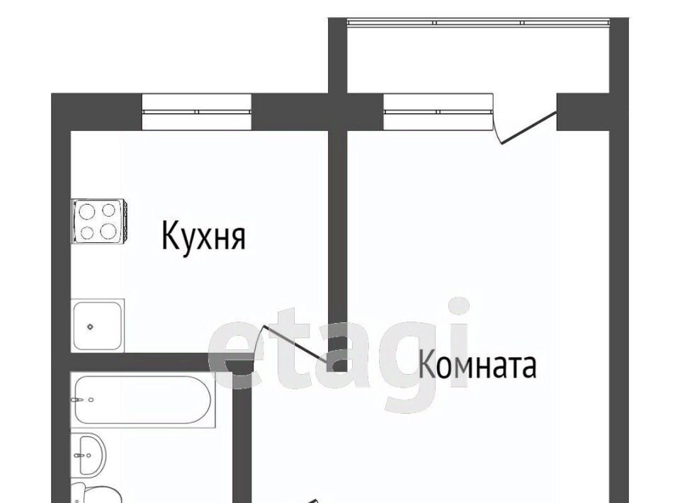 квартира г Симферополь р-н Железнодорожный ул Гагарина фото 1