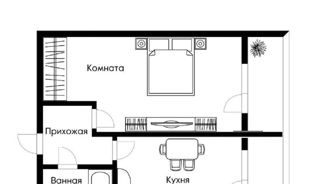 квартира г Краснодар р-н Прикубанский Музыкальный ул им. Рахманинова С.В. 30 фото 4