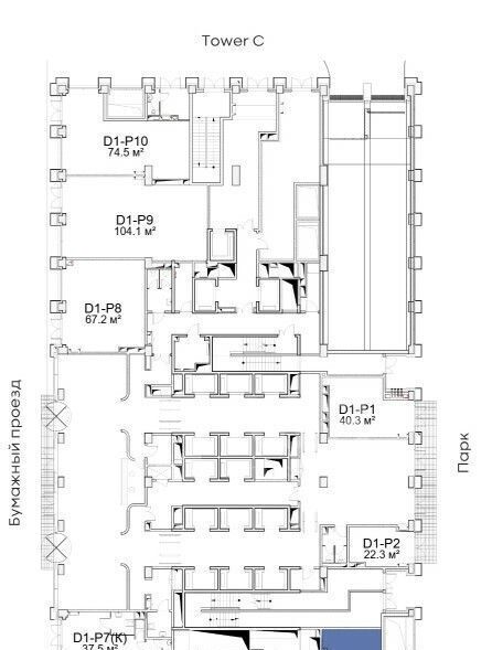 торговое помещение г Москва метро Белорусская проезд Бумажный 19с/3 фото 14