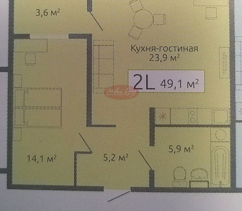 квартира г Тюмень Тракт, улица Червишевский, 47к 3 фото 16