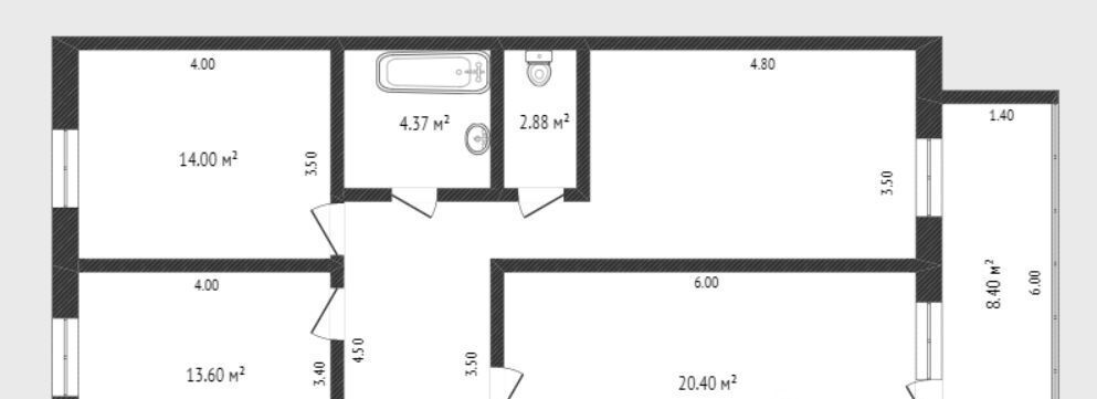 квартира г Тюмень р-н Калининский ул Мельникайте 142а фото 16