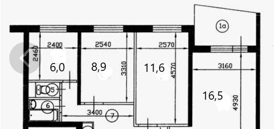 квартира г Москва метро Битца ул Булатниковская 5к/3 фото 16