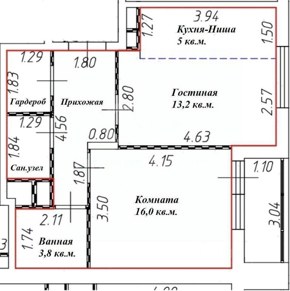 квартира г Красногорск мкр Опалиха аллея Золотая, 2, Митино фото 2