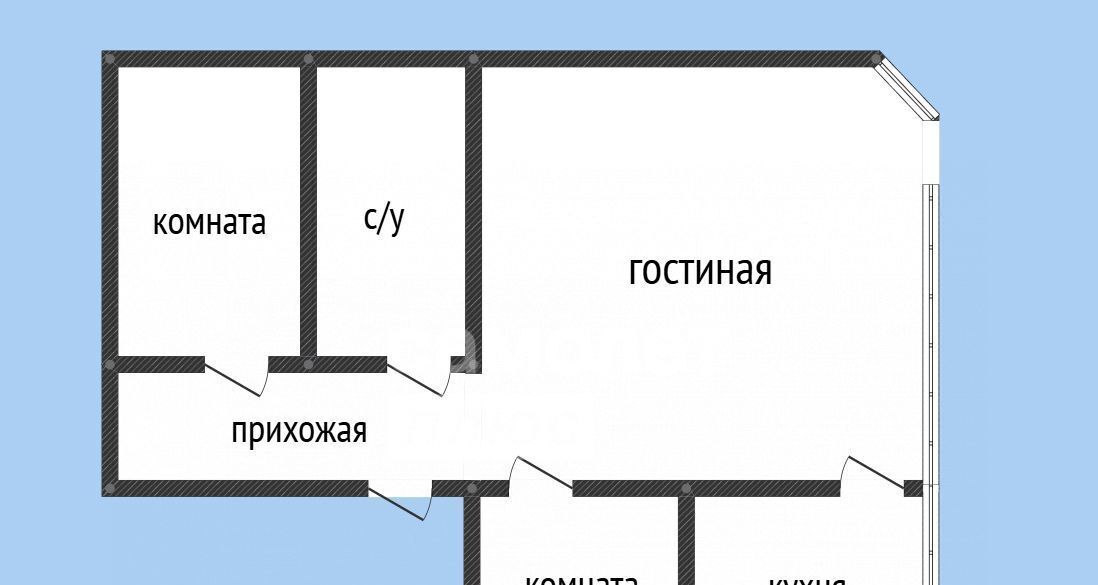 квартира г Махачкала р-н Ленинский туп 2-й Лаптиева 8к/1 фото 2