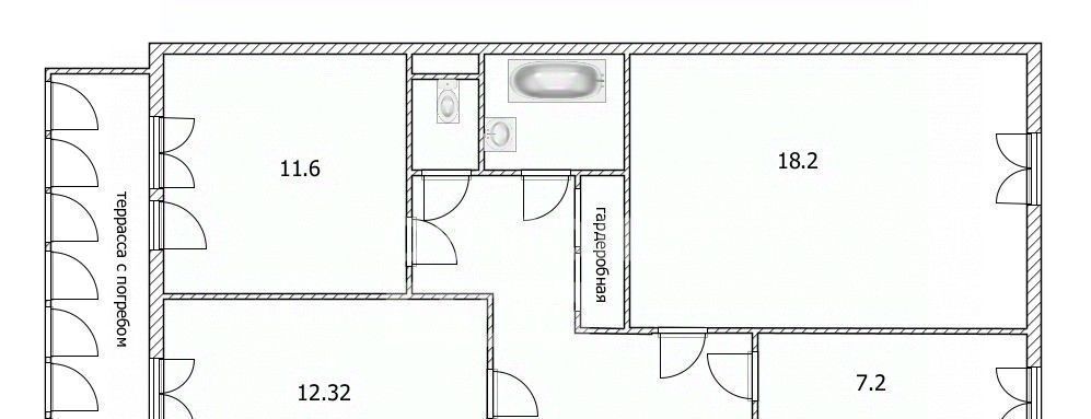 квартира г Ульяновск р-н Засвияжский ул Аблукова 77 фото 2