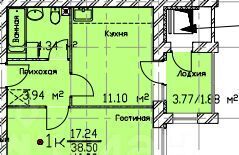 квартира г Ярославль р-н Красноперекопский ул Маланова 23к/2 фото 19