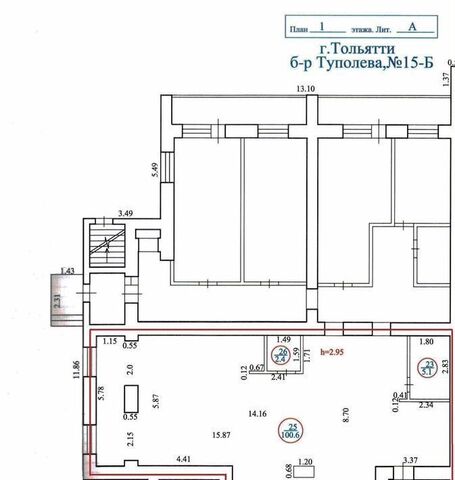 свободного назначения р-н Автозаводский 9 квартал б-р Туполева 15б 9-й кв-л фото