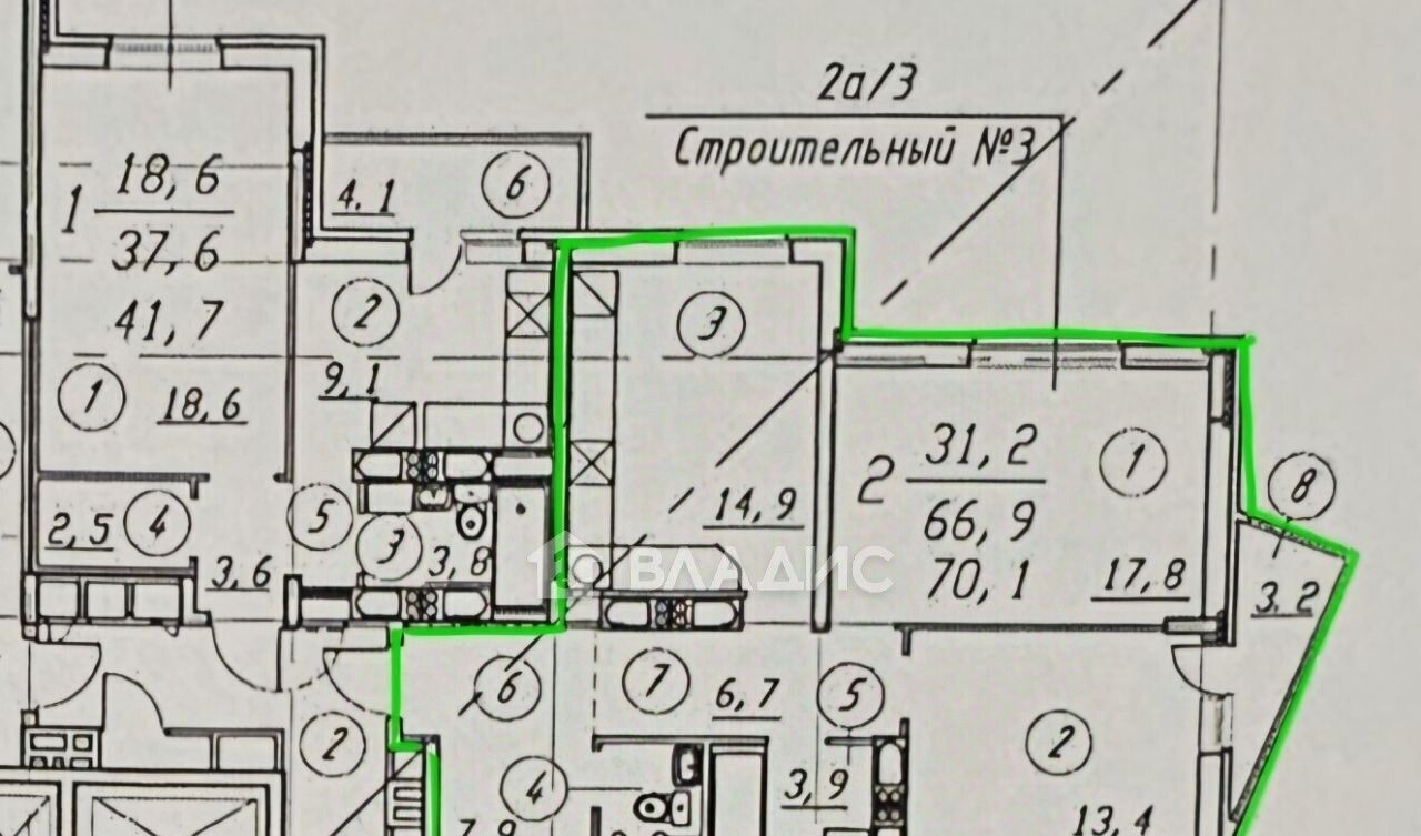 квартира г Москва метро Планерная ул 9 Мая 10в Московская область, Химки фото 2