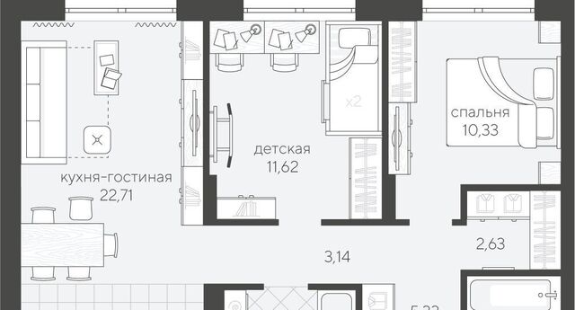 р-н Ленинский Ново-Гилевский жилрайон фото