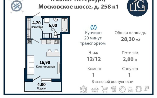 ш Московское 258к/1 ЖК «Ленсоветовский (Дальпитерстрой)» метро Купчино фото