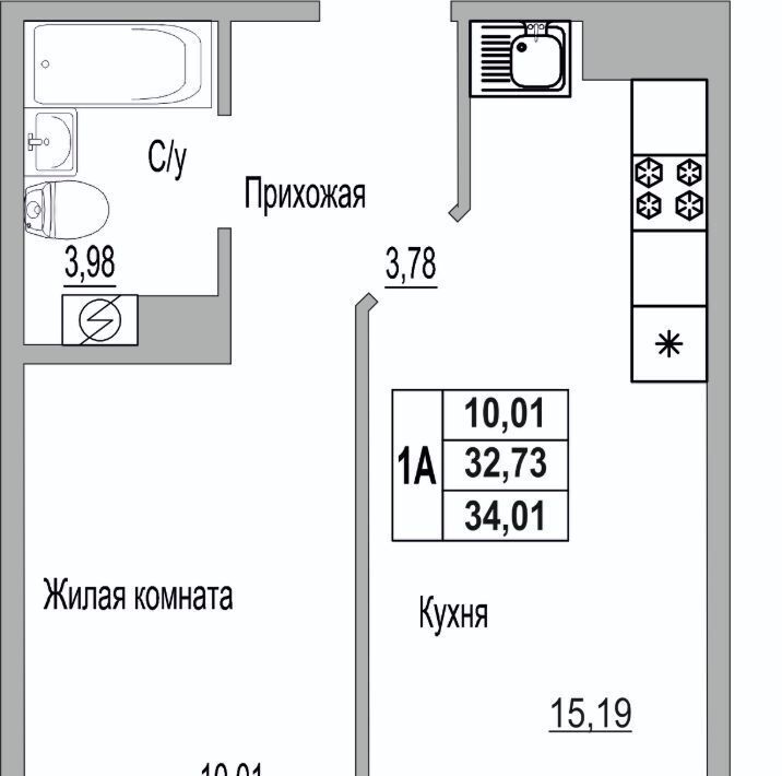 квартира г Псков ул Линейная 89 фото 1