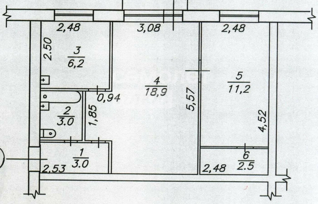 квартира г Красноярск р-н Кировский ул Щорса 13 фото 12