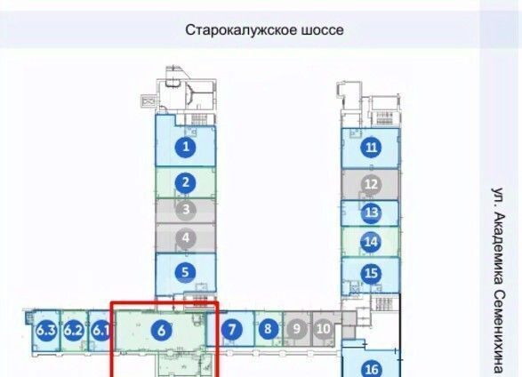 офис г Москва метро Калужская ш Старокалужское 62 муниципальный округ Обручевский фото 20