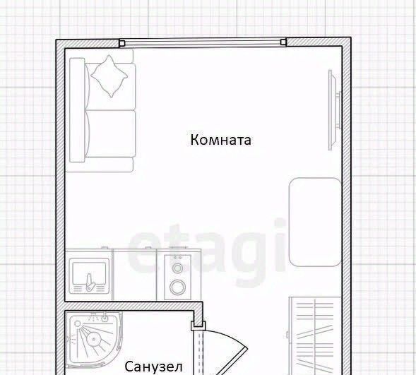 квартира г Владивосток р-н Первомайский ул Надибаидзе 32 фото 13