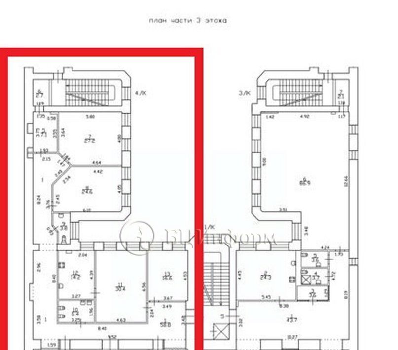 офис г Санкт-Петербург метро Чернышевская ул Чайковского 79 округ Смольнинское фото 24