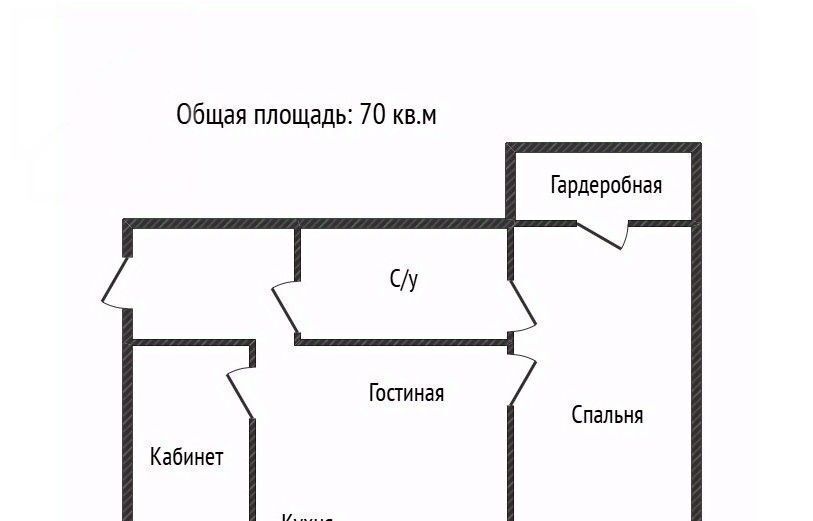 квартира г Москва метро Кутузовская пр-кт Кутузовский 26к/1 фото 18