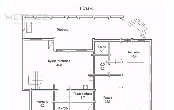 дом г Москва п Марушкинское п Красные Горки ул Нагорная 1/2 Крёкшино фото 44