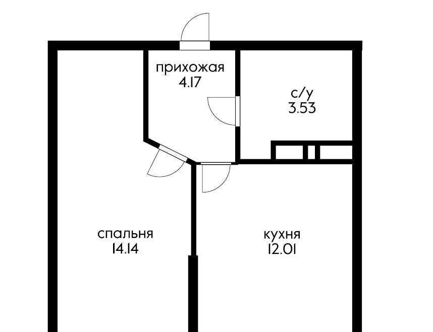 квартира г Краснодар р-н Прикубанский ул им. генерала Корнилова 9к/3 ЖК «Облака» фото 8