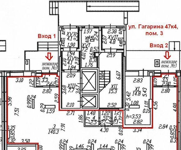 свободного назначения р-н Калининский ул Гагарина Ю. 47к/4 фото