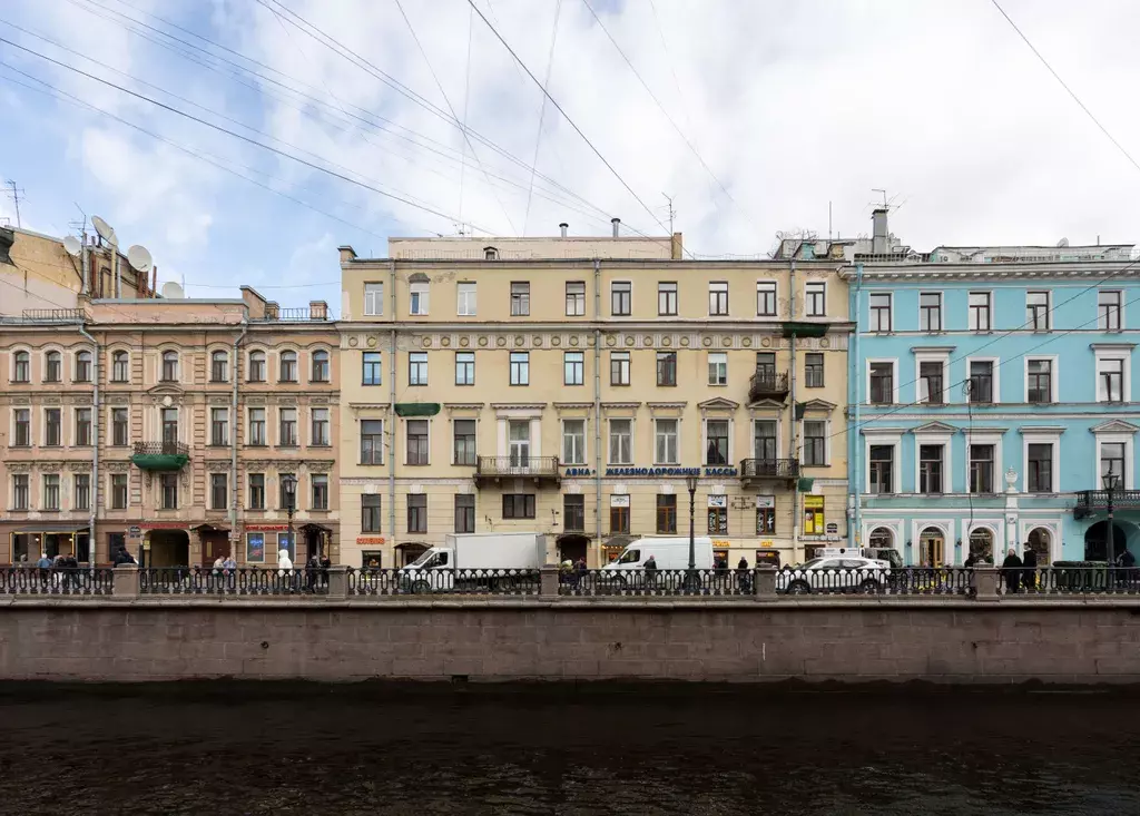 квартира г Санкт-Петербург метро Невский Проспект наб Канала Грибоедова 14 Ленинградская область фото 19