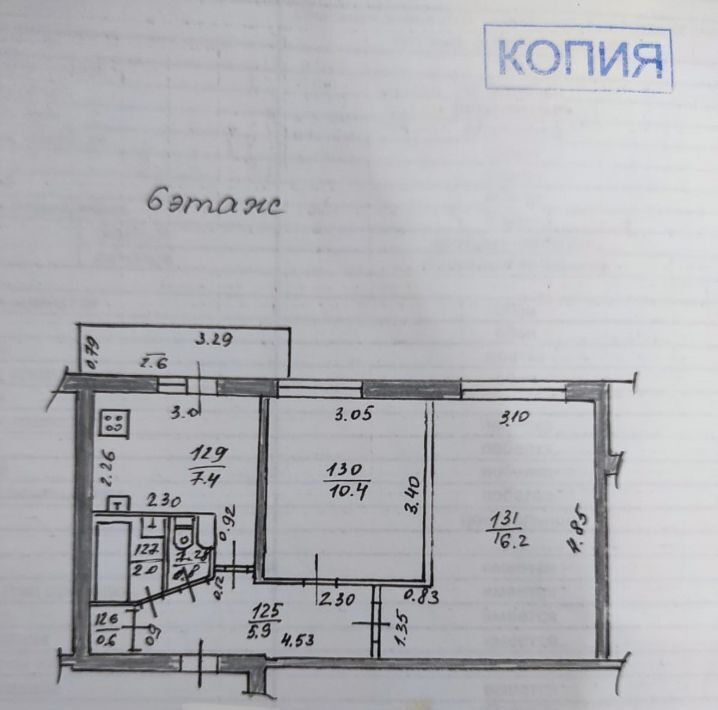 квартира г Казань ул Рихарда Зорге 50 Проспект Победы фото 2