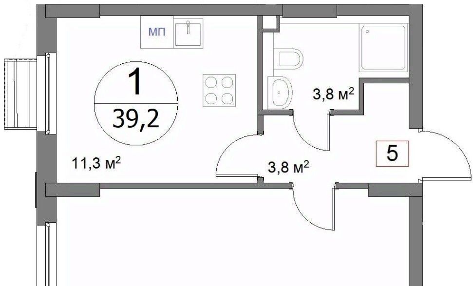 квартира г Нижний Новгород р-н Канавинский Стрелка ул Сергея Акимова 50 фото 1