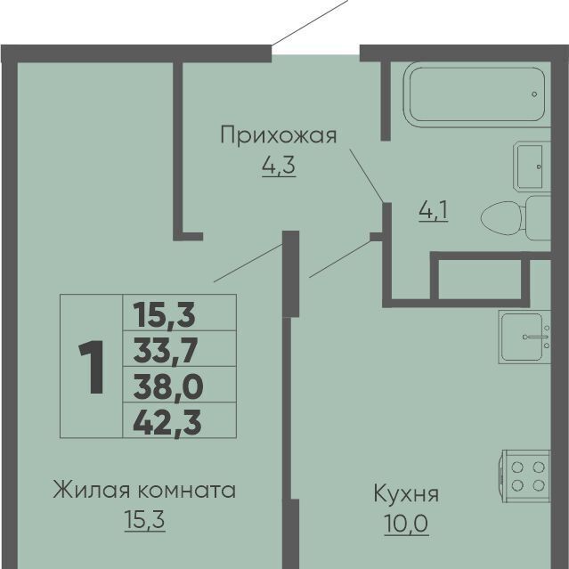 квартира г Чебоксары р-н Московский ул Академика РАН Х.М.Миначева 14 фото 1