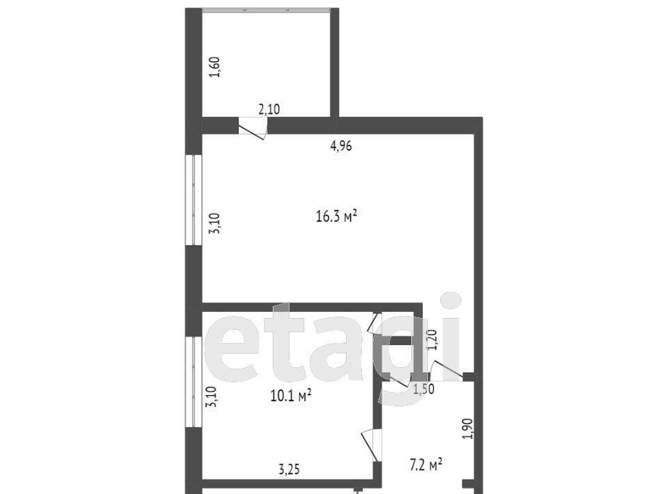 квартира г Дмитров ул Космонавтов 43 фото 2