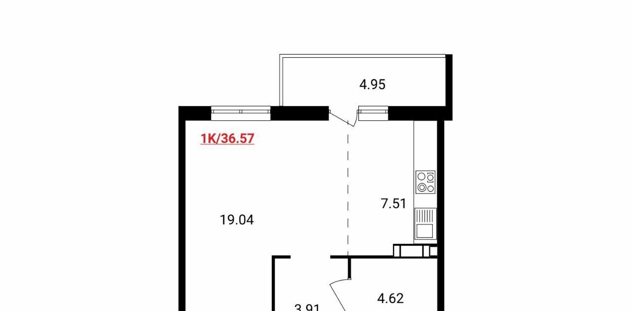 квартира г Красноярск р-н Советский ул Соколовская 20в фото 3