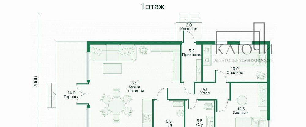 дом р-н Абзелиловский д Кусимово ул Минигали Шаймуратова Ташбулатовский сельсовет фото 2