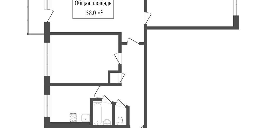 квартира г Томск р-н Советский ул Некрасова 2 фото 10