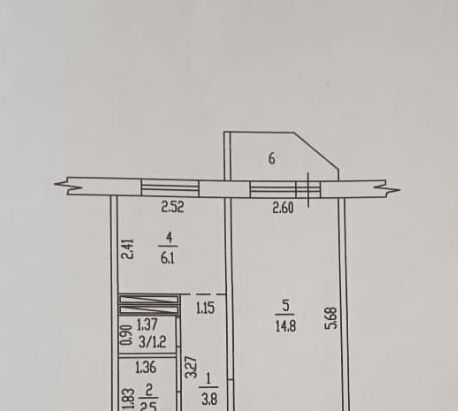 квартира г Барнаул р-н Железнодорожный ул Колесная 12 фото 1