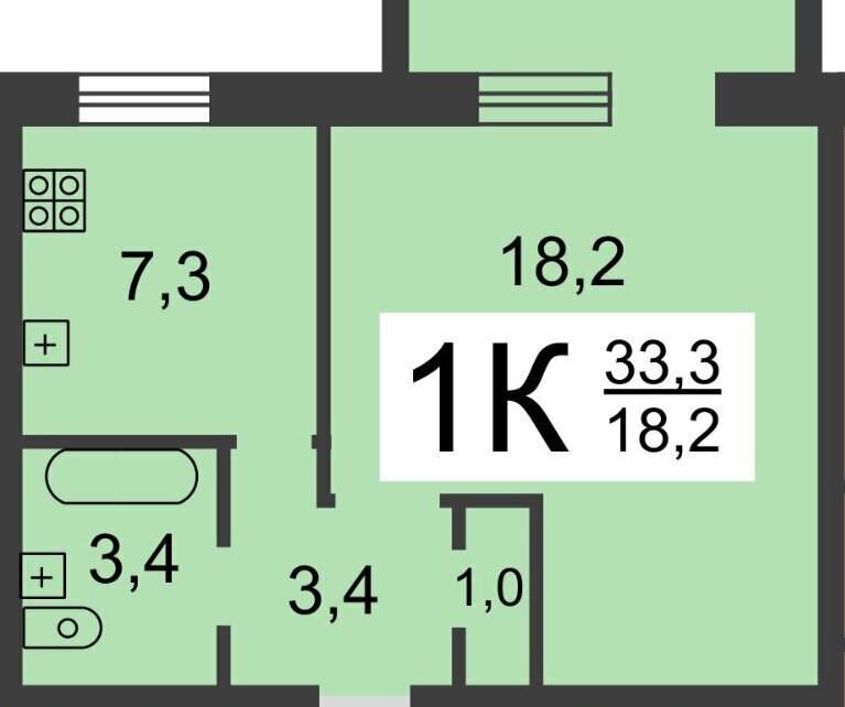 квартира г Муром ул Машинистов 36а фото 18