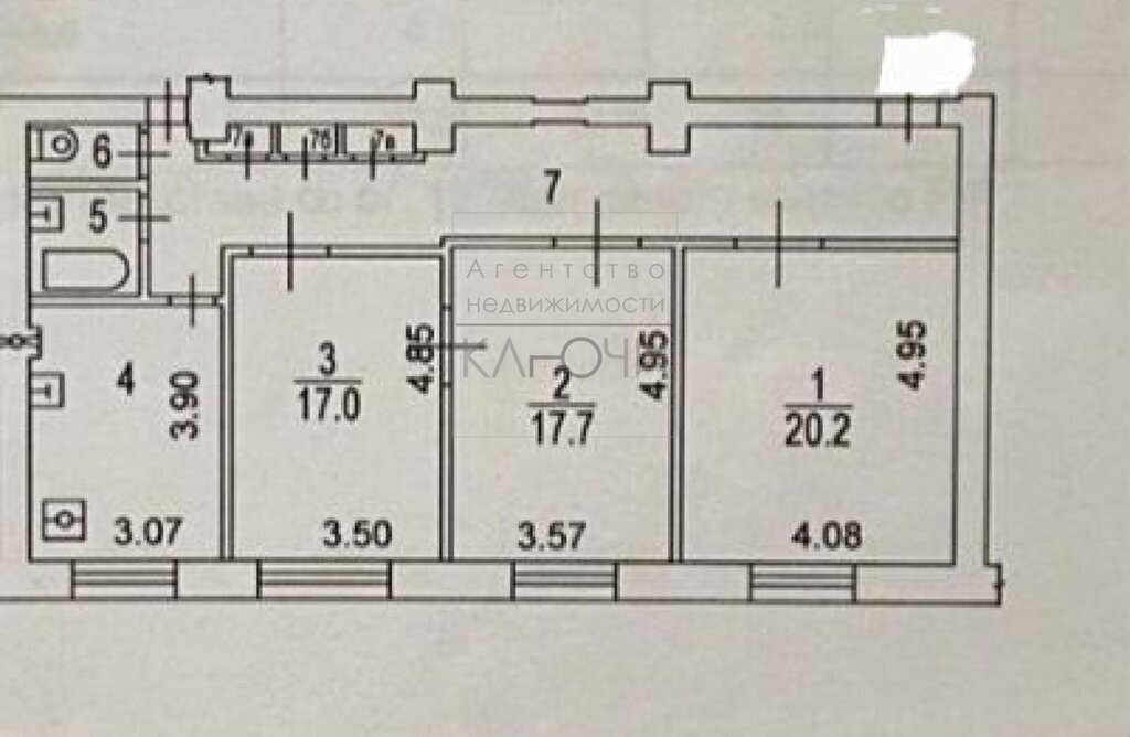 квартира г Москва метро Сокол пр-кт Ленинградский 75к/1б муниципальный округ Сокол фото 24