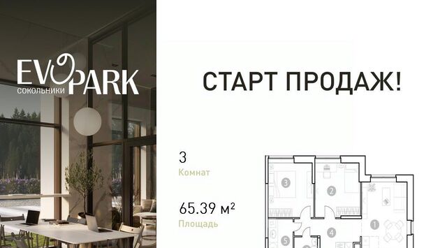 метро Преображенская площадь ул Потешная ЖК EVOPARK Сокольники муниципальный округ Преображенское фото