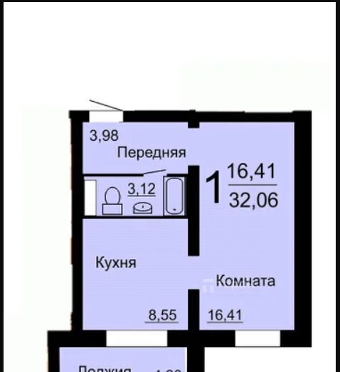 квартира г Челябинск р-н Курчатовский Парковый ул Скульптора Головницкого 8 фото 2